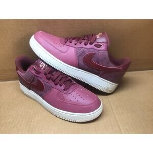 Nike Air Force 1 '07 Lows Maroon Sneakers  Mens 9.5 or Ladies 11